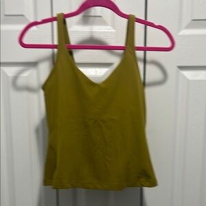 Olive Lululemon Long Align Top